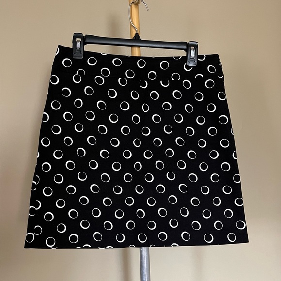 Black and White Polka Dot Skirt By Rafaella Women´s...